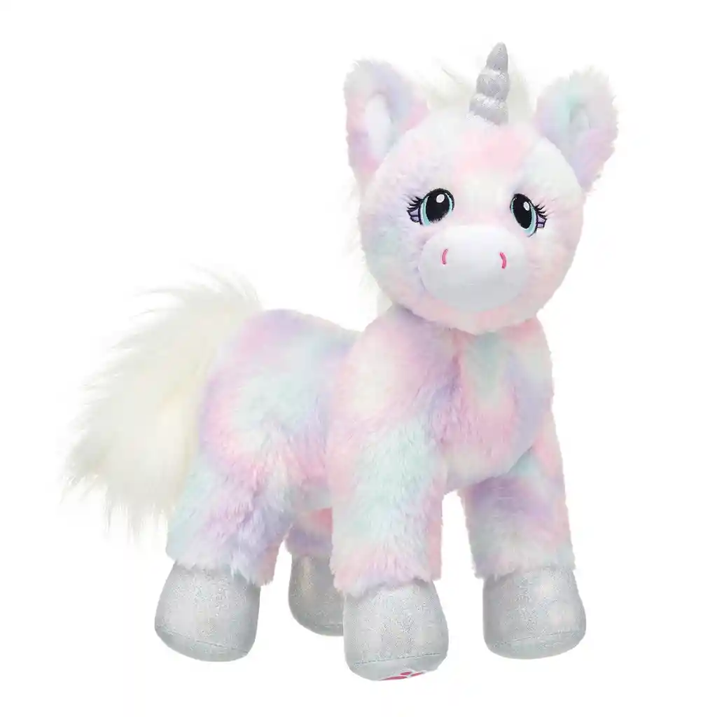 Peluche Unicornio Tie Dye Pastel Fairy Friends Build-a-bear