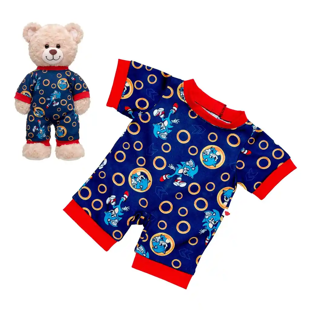 Pijama Sonic Build-a-bear