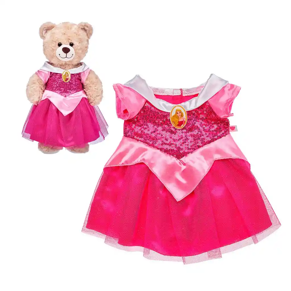 Vestido Bella Durmiente 2 Disney Build-a-bear