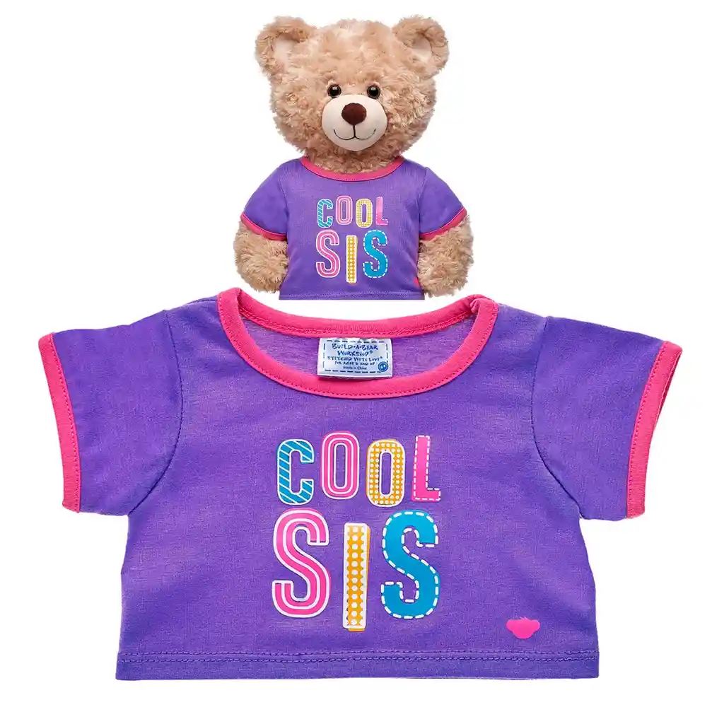 Polera Hermana Cool Build-a-bear