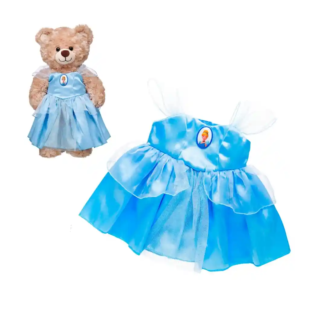 Vestido Cenicienta Build-a-bear