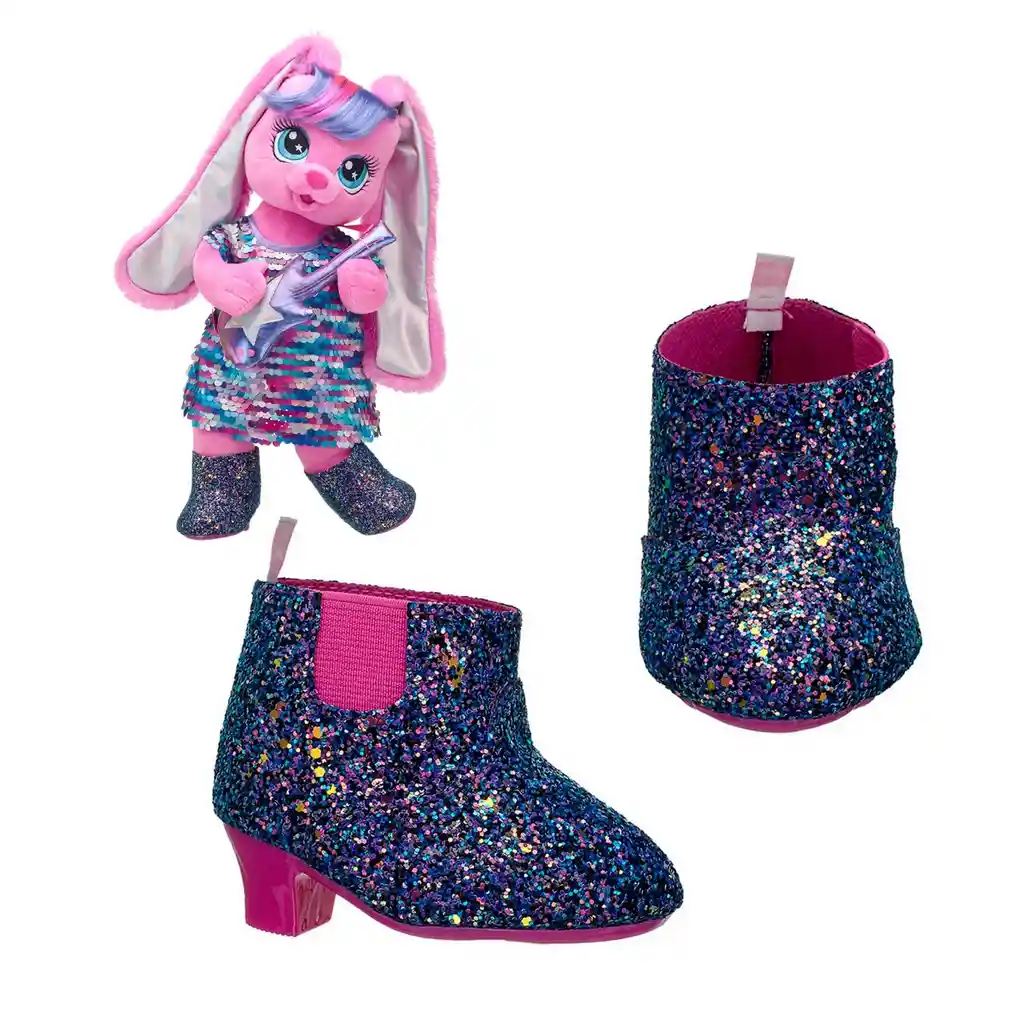 Botas Con Glitter Honey Girls Build-a-bear