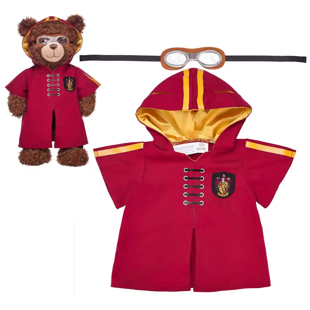 Traje Gryffindor Quidditch Harry Potter Build-a-bear