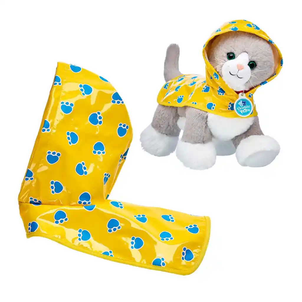 Impermeable Amarillo Promise Pets Build-a-bear