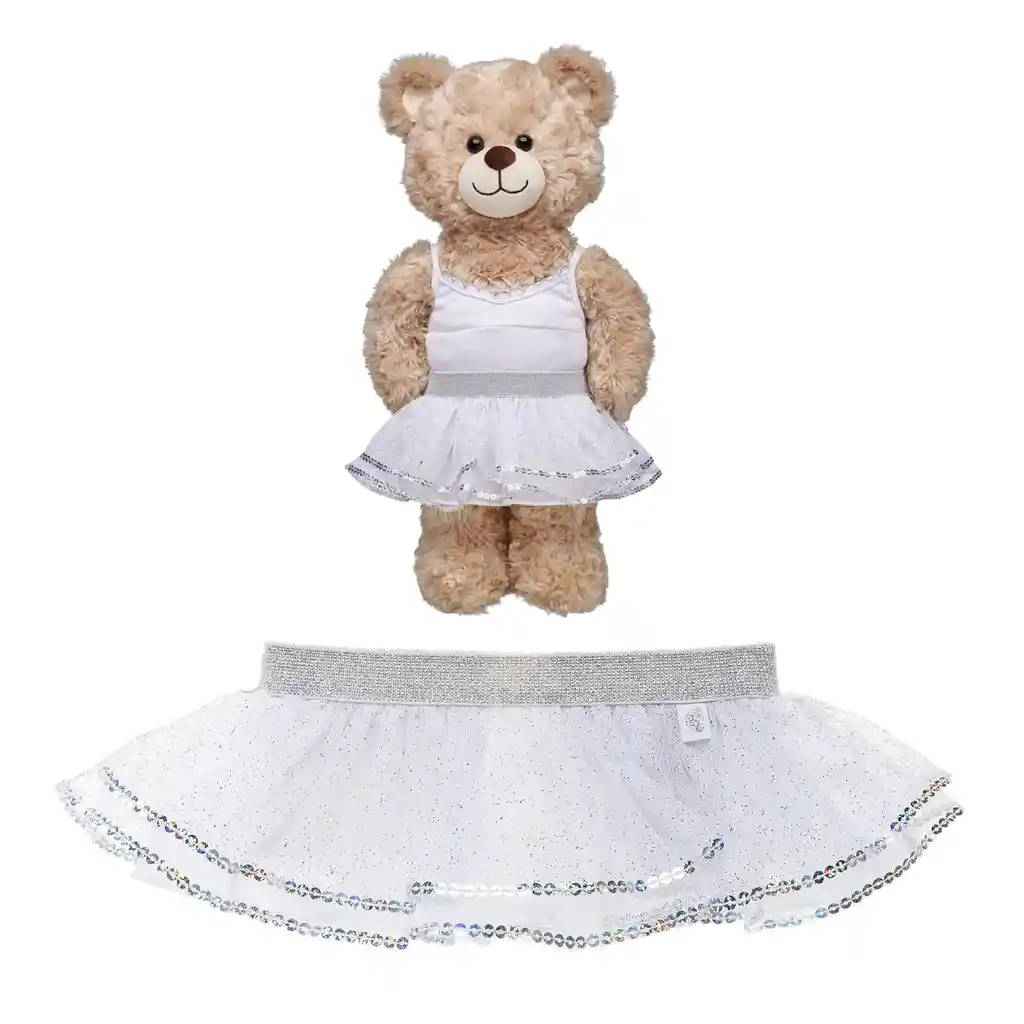 Tutu Plateado Build-a-bear