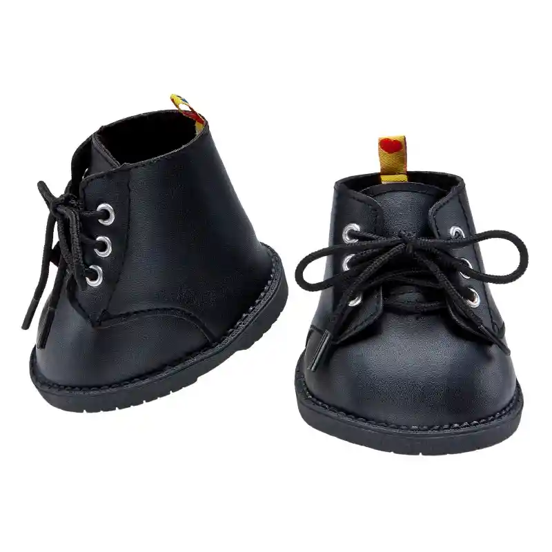 Botas Negras Con Lazo Build-a-bear