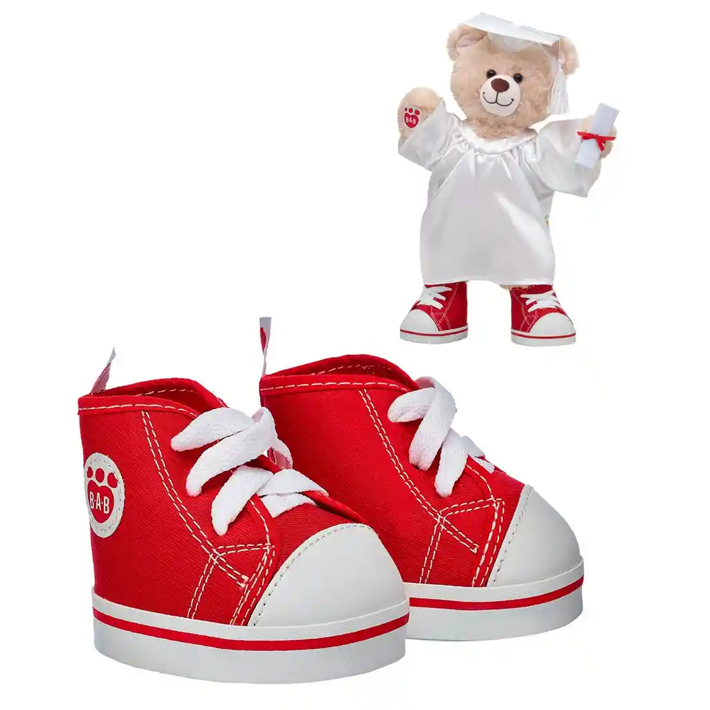 Zapatillas Rojas Build-a-bear