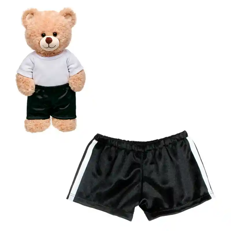 Short Deporte Negro Build-a-bear
