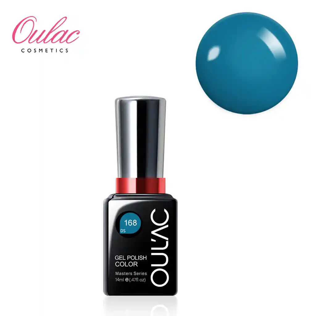 Esmalte Permanente Oulac Ds168 (azul Petroleo) 14 Ml