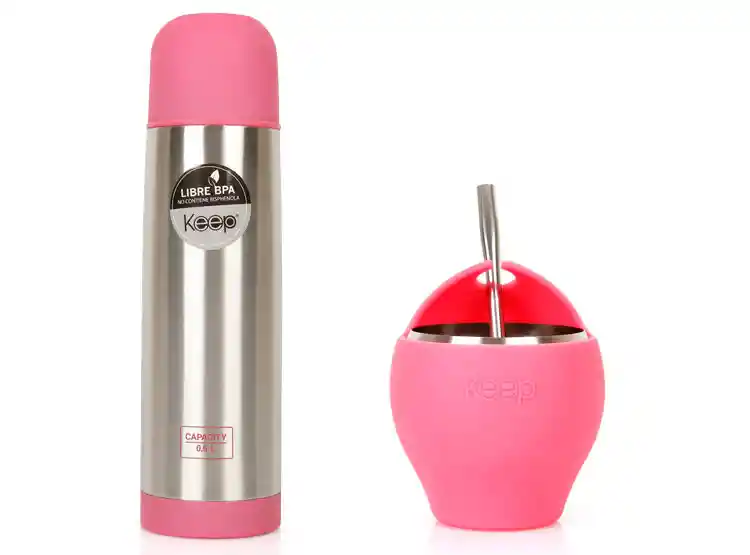 Set Keep Termo Bala 500 Ml + Mate 230 Ml + Bomilla