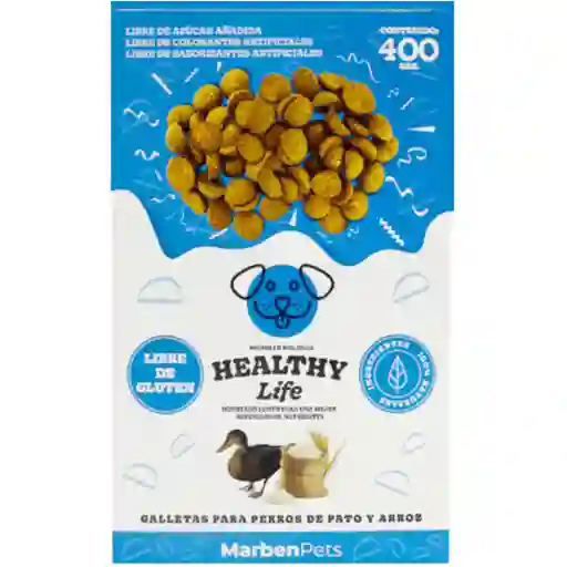 Healthy Life Hipoalergénico Pato Arroz 400 G