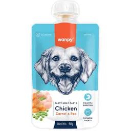 Wanpy Cremoso De Pollo Para Perros 90 G