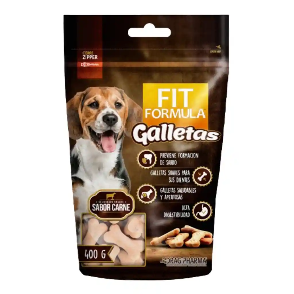 Fit Fórmula Galletas Para Perros (400 Gr)