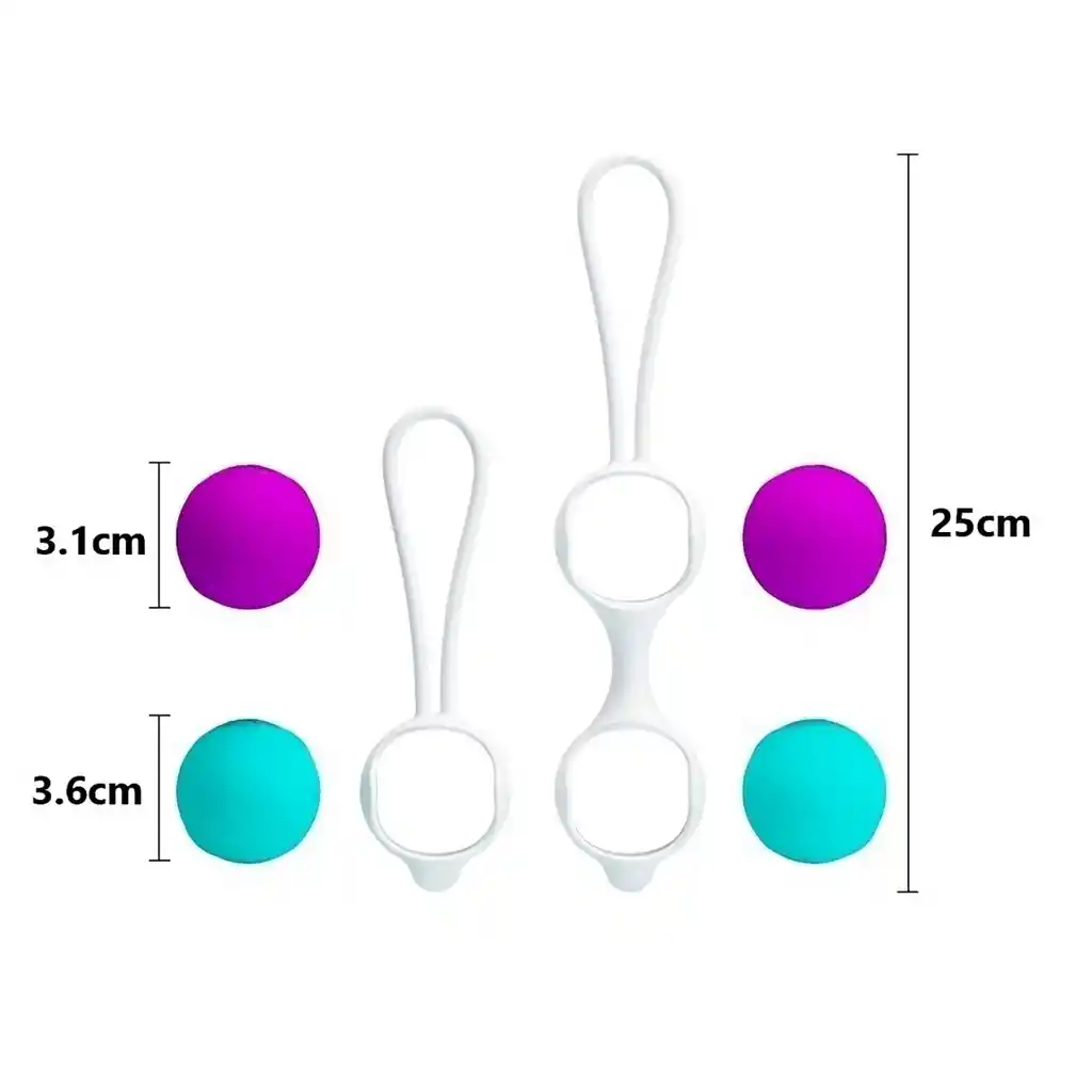 Bolas Kegel Orgásmicas Intercambiables