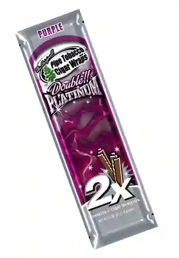 Blunt Wrap Platinum X2 Purple
