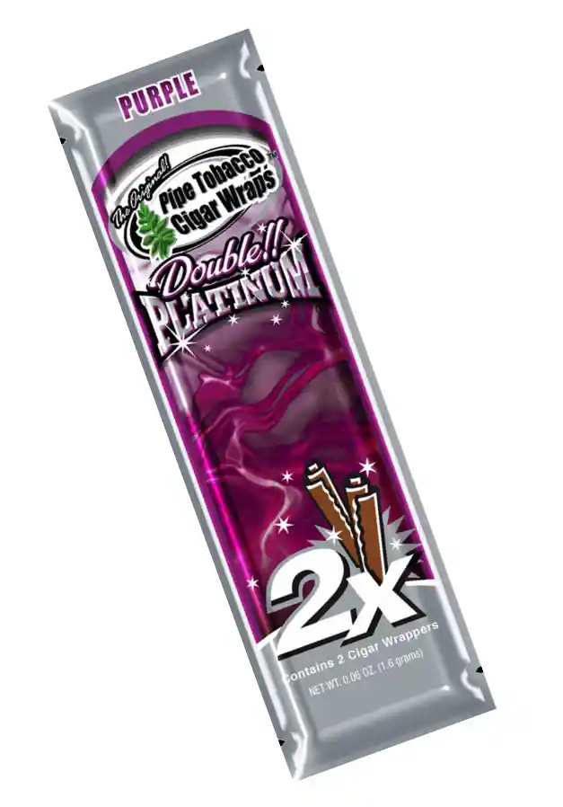 Blunt Wrap Platinum X2 Purple