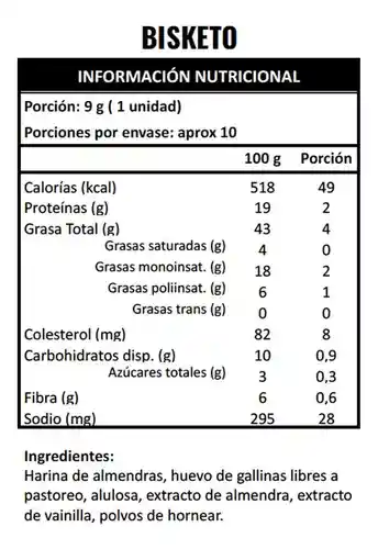 Keto Galletas Bisketo Clásicas Galletas Italianas