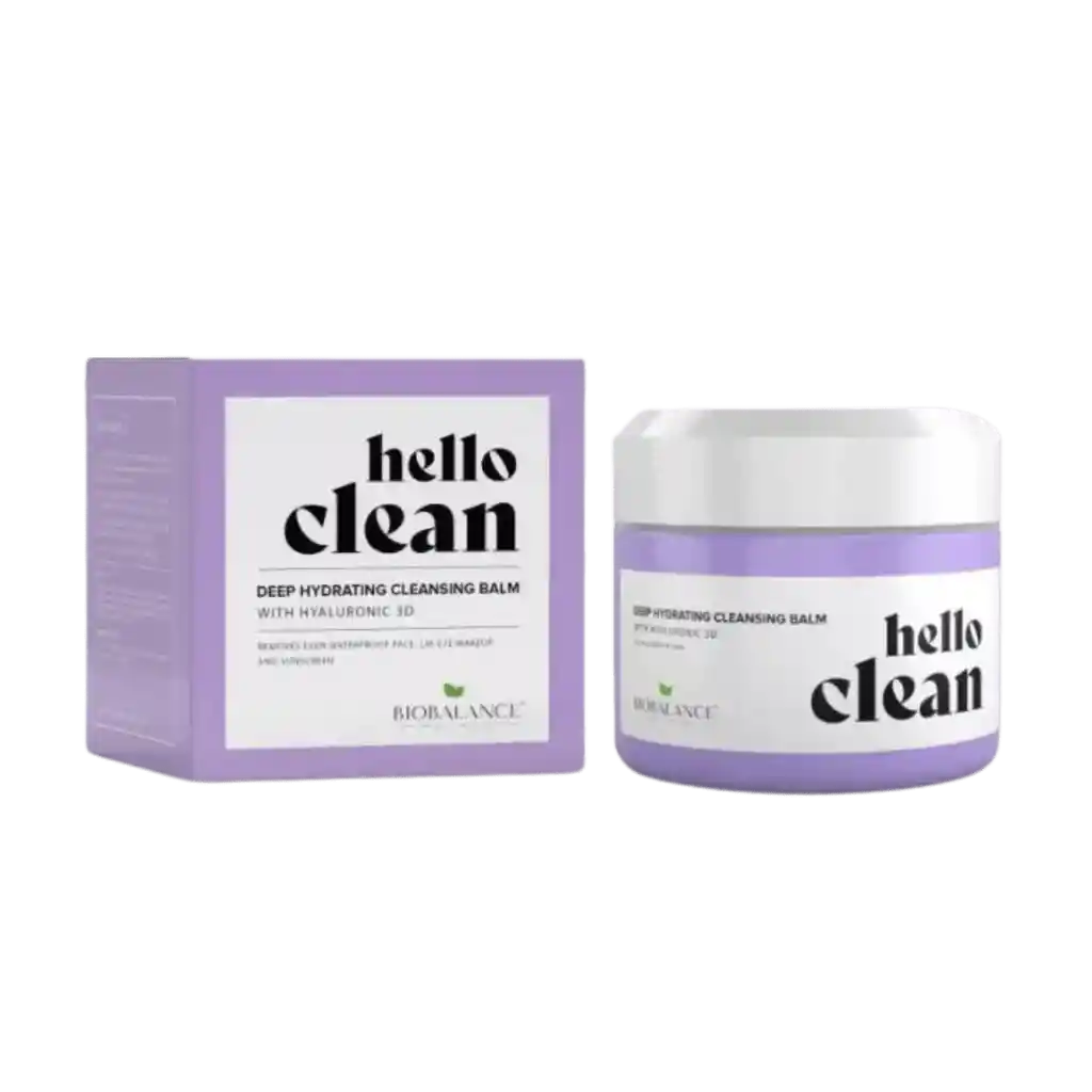 Hello Clean, Bálsamo Limpiador Y Removedor De Maquillaje Hidratante