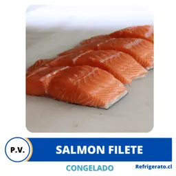 Salmon En Trozos Con Piel 500g