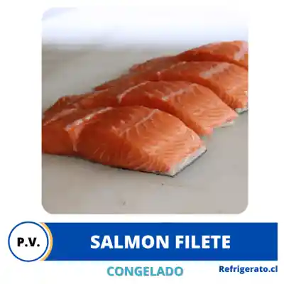 Salmon En Trozos Con Piel 500g