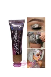 Glitter En Gel Para Cuerpo, Cabello Y Rostro