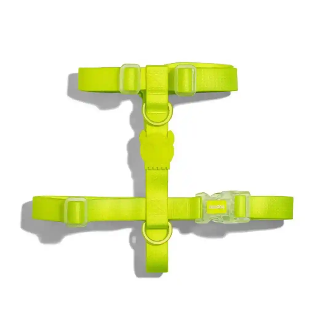 Zeedog- Neopro Lime H- Harness Large (cuello: 40 Cm A 67 Cm/pecho: 62 Cm A 107 Cm) Dogs