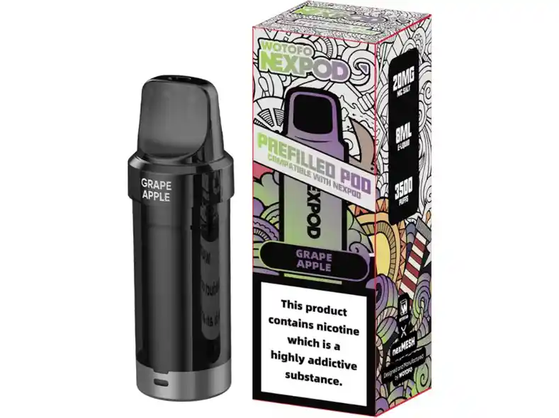 Nexpod Cigarro Electronico Recarga Grape Apple 5000 Puffs