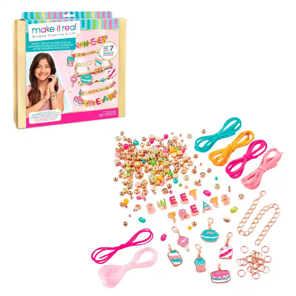 Sweet Treats Diy Bracelet Kit Make It Real