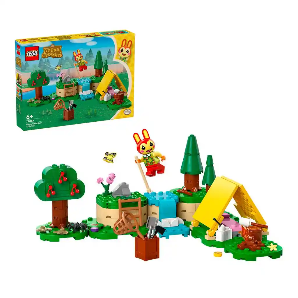 Lego Animal Crossing Actividades Al Aire Libre Con Coni