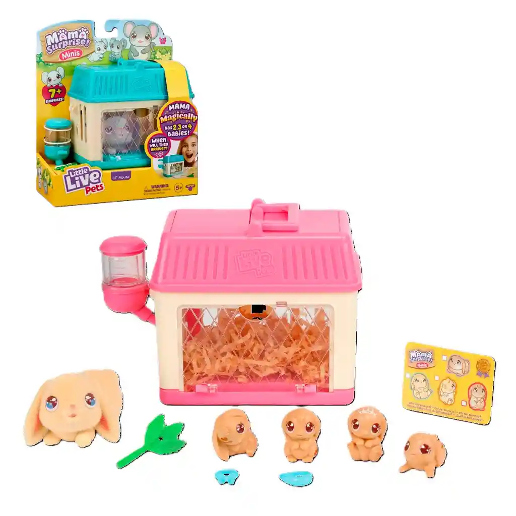 Little Live Pets Mamma Sorpresa Set Juego Mini S2