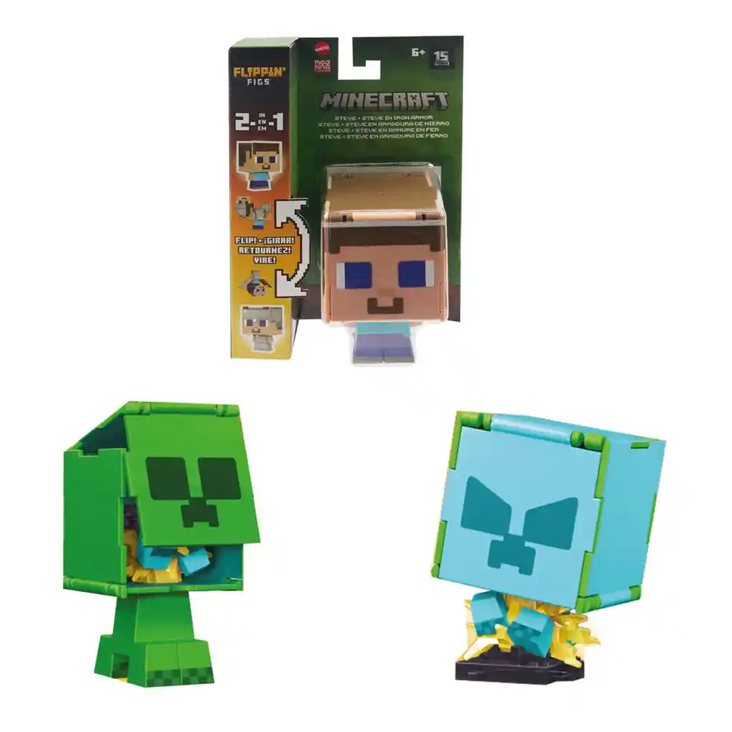 Minecraft Vanilla Figura De Acción Flippin