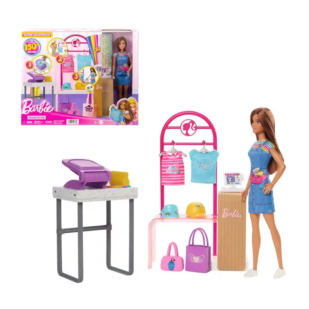 Barbie Profesiones Set De Juego Diseñadora De Modas