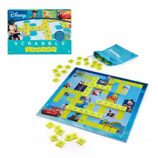 Scrabble Disney Juego De Mesa Junior Disney