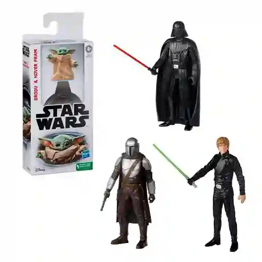 Star Wars Figuras 6in- Darth Vader- Luke Skywalker