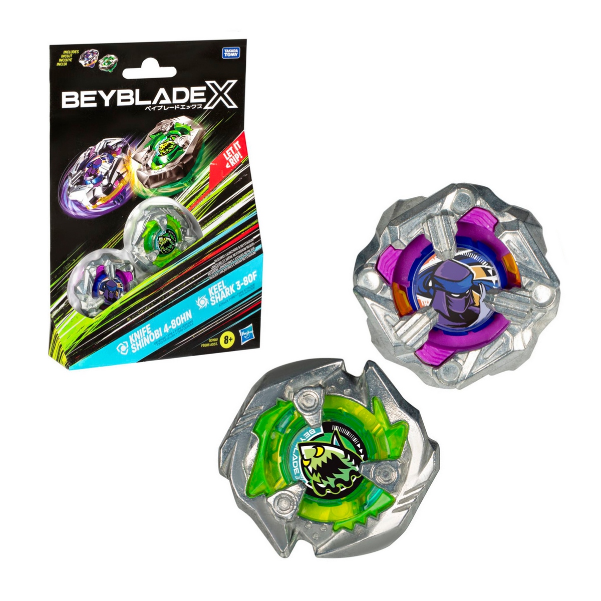 Beyblade X Knife Shinobi/Keel Shark