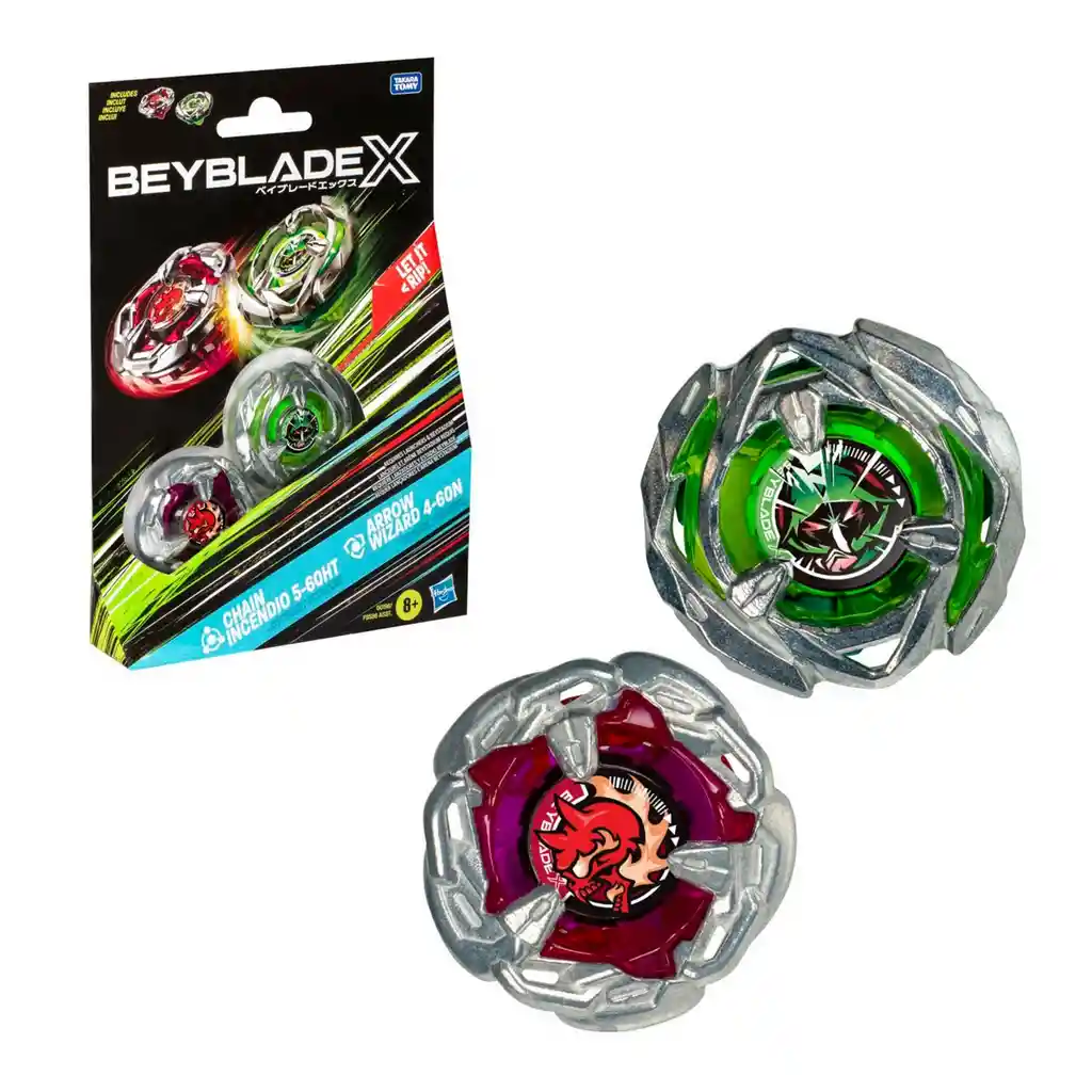 Beyblade X Chain Incendio Arrow Wizard