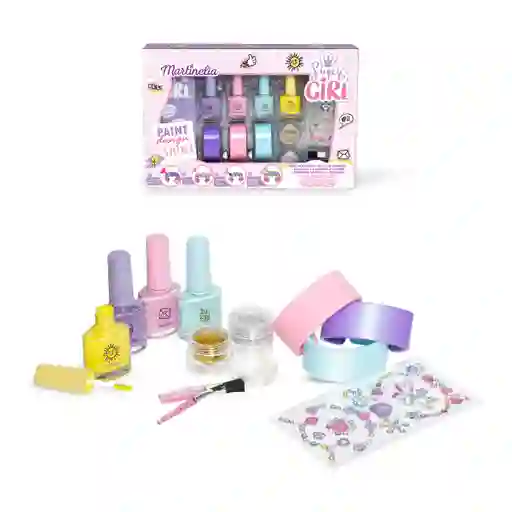 Martinelia – Super Girl Set De Uñas Y Pulseras