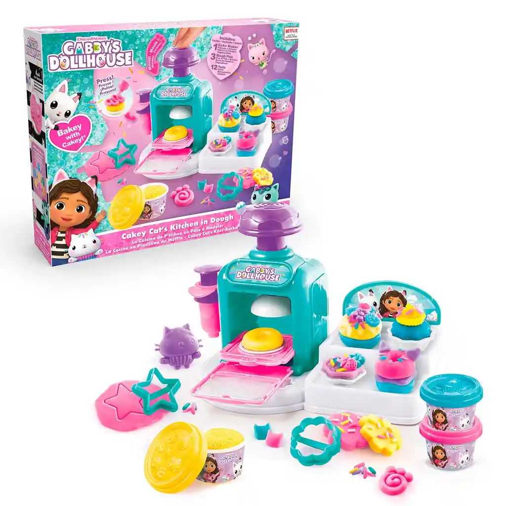 Gabby´s Dollhouse Super Cocina De Masas