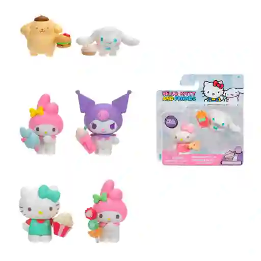 Hello Kitty Pack De 2 Figuras