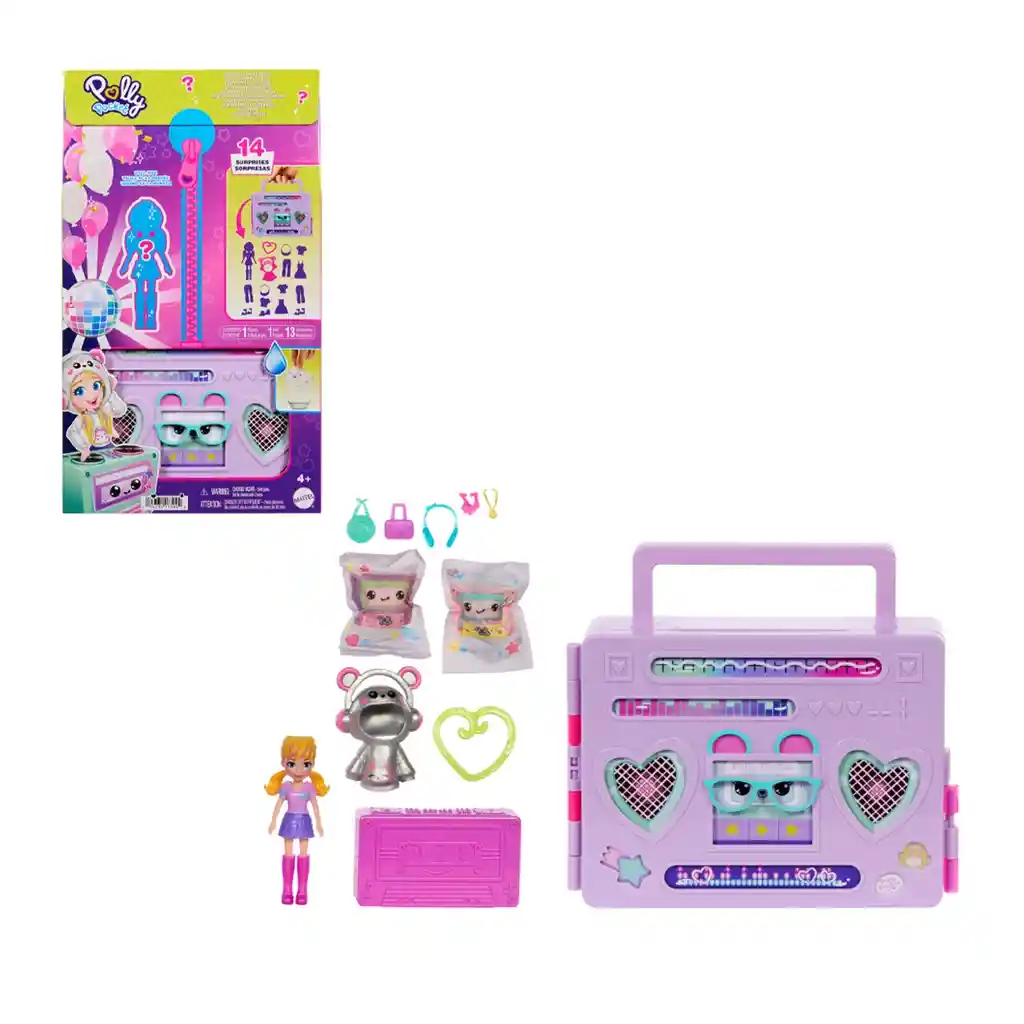 Polly Pocket Fiesta Disco Fashion Reveal