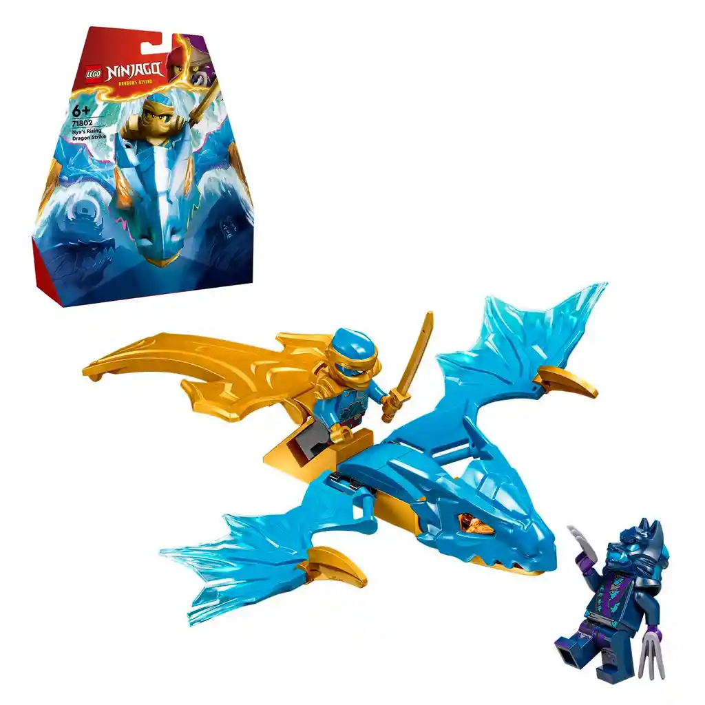 Ataque Rising Dragon De Nya Lego Ninjago