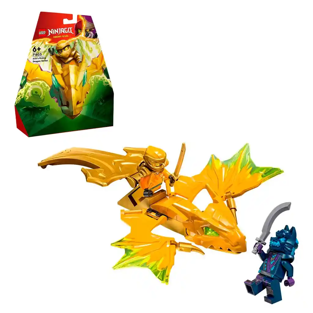 Ataque Rising Dragon De Arin Lego Ninjago