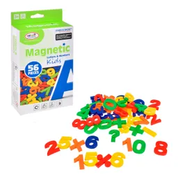 Pack De Numeros Magneticos 56 Piezas