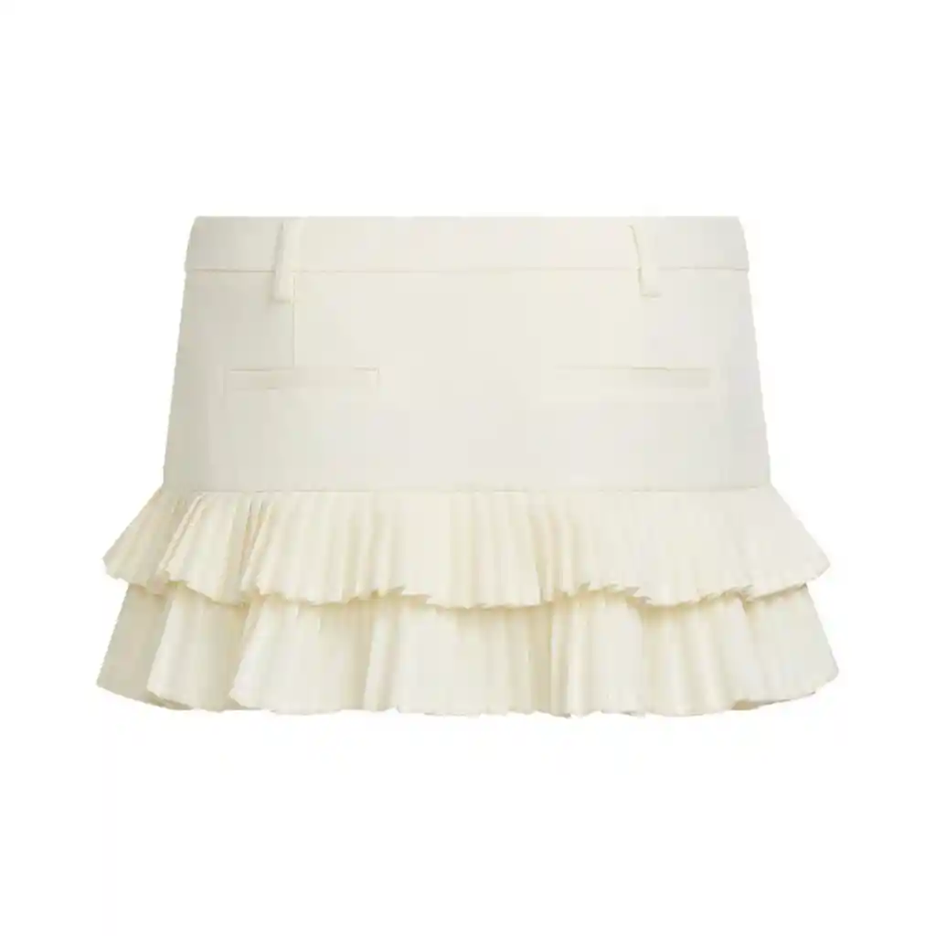 Falda Mini Duo Ruffle Xs