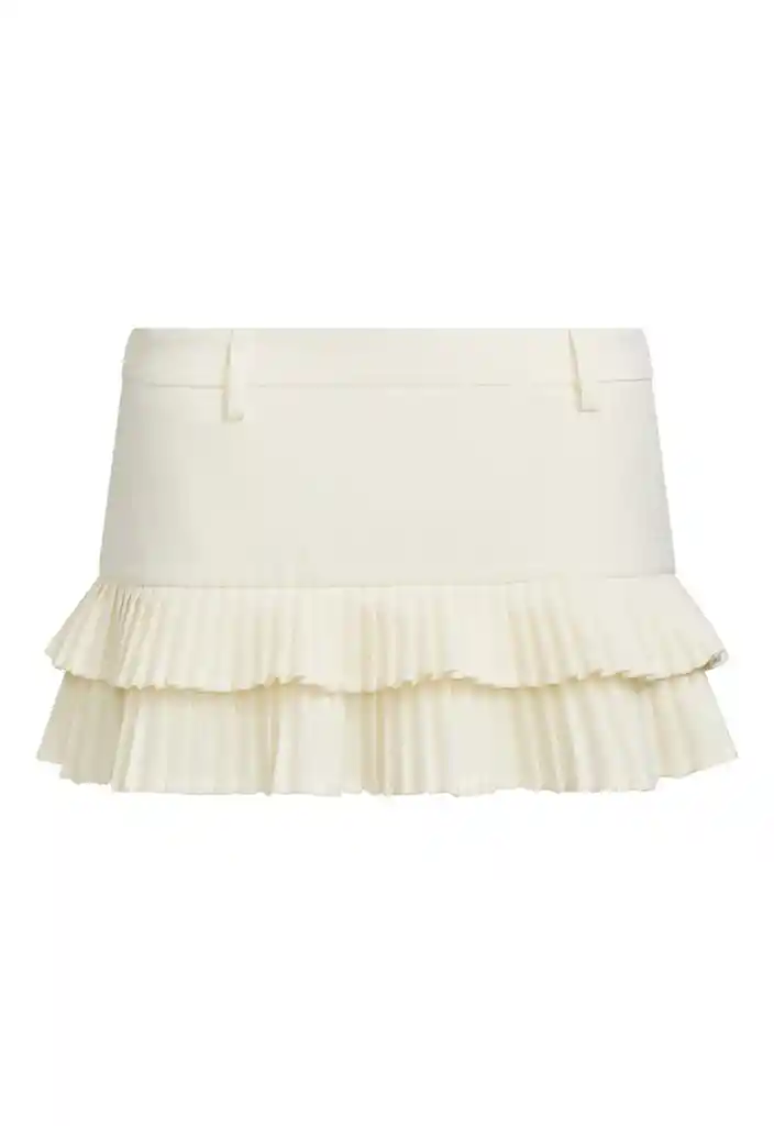 Falda Mini Duo Ruffle S