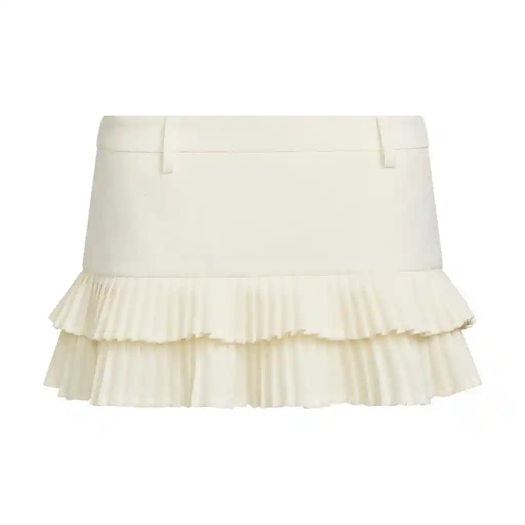 Falda Mini Duo Ruffle M