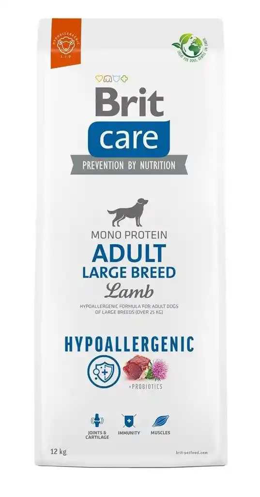 Brit Care Dog Hypoallergenic Adult Large Breed Lamb 12 Kg