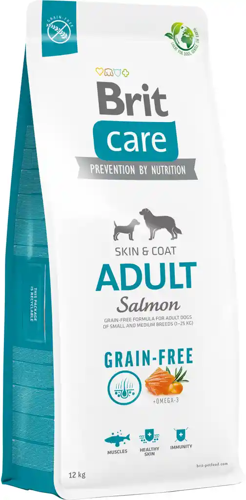 Brit Care Dog Grain-free Adult Salmon 12 Kg