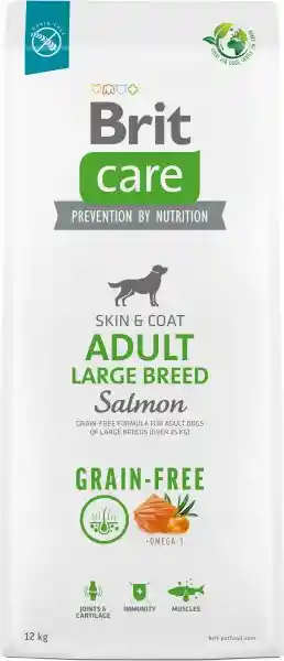 Brit Care Dog Grain-free Adult Large Breed Salmon 12 Kg