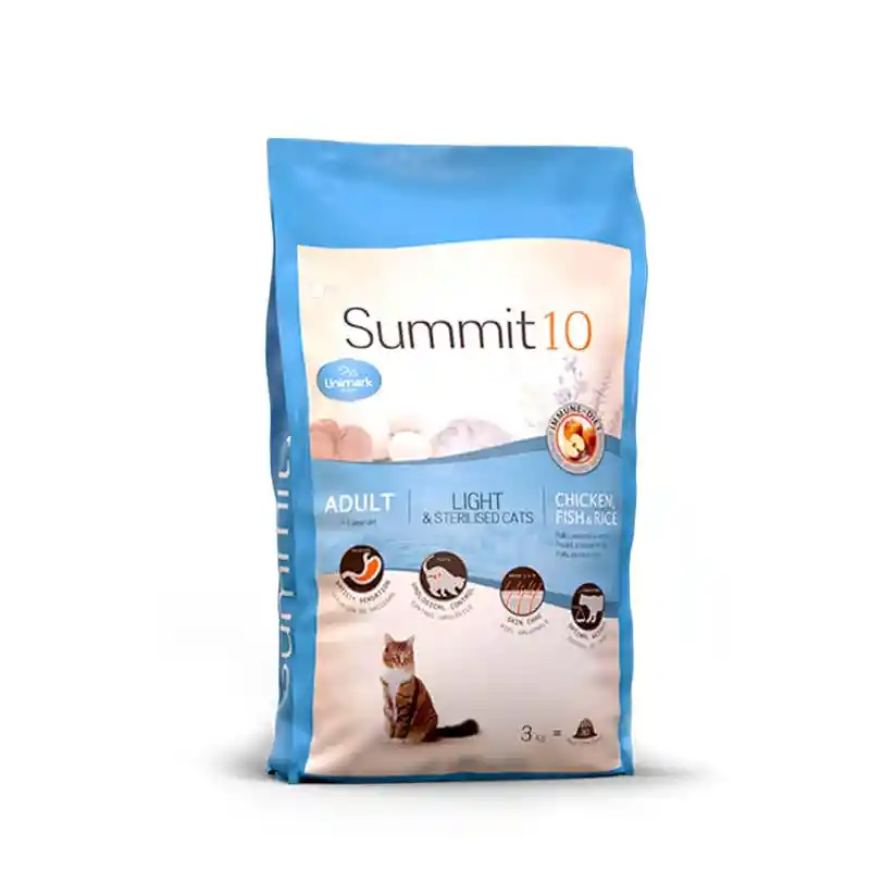 Summit 10 Cat Light Sterilised 1.5 Kg